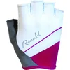 Image de Roeckl Denice Fietshandschoenen zomer Dames Wit Paars - White/Raspberry - 6