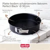 Image de Zenker 6555 Scharniervorm 30 cm, taartvorm, PFAS-vrij, rond, ronde taarten, Staal, Zwart, 30 x 6 cm