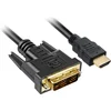 Image de Sharkoon - HDMI naar DVI-D kabel -5 m - Zwart
