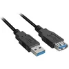 Image de Sharkoon USB 3.0 A Male naar USB 3.0 A Female - 2 m