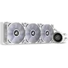 Image de Sharkoon S90 RGB White AIO - Vloeistof-koelsysteem - afmeting radiator 360mm - voor Intel LGA 1700, 115X, 1366, 1200, 2011, 2011-3, 2066 -AMD AM5, AM4, TR4, TRX4, FM2, FM1, AM3+, AM2+, AM2) 3 x 120mm RGB fans - Koper, Aluminium - wit