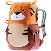 Image de Deuter Kikki - Wandelrugzak - Kinderen Mandarine / Redwood 8 L