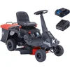 Image de Scheppach MR230-61 Hybride Zitmaaier   224cc 6 PK   61 cm Maaibreedte   Voor Gazons tot 2600 m²   Incl. Accu en Oplader