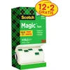 Image de Value Pack: 12 x Scotch® Magic  Tape, Kartonnen Toren, 19 mm x 33 m + 2 Rol GRATIS