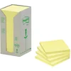 Image de Post-it® Notes, Gerecycleerd, Toren, Geel, 38 x 51 mm, 24 Blokken, Non X-Wrapped, 100 Blaadjes/Blok