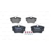 Image de Jeu de 4 plaquettes de frein à disque BOSCH 0986494040 d'origine