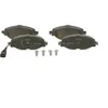 Image de Jeu de 4 plaquettes de frein à disque BOSCH 0986494660 d'origine