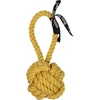 Image de Ebi - Speelgoed Voor Dieren - Hond - 'are You Knots' Bal Met Lus 37cm Geel - 1st