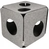 Image de I Love Happy Cats Vilten Speelkubus - Nala - Grijs - 40x40x40cm