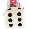 Image de Hondenspeeltje ROLL THE DICE wit/zwart 16x16x16cm