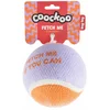 Image de Coockoo Tennisbal - Paars/oranje