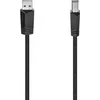 Image de USB 2.0 A to USB B Cable Hama 00200602 1,5 m Black