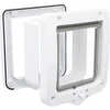 Image de Trixie - 4-Weg Kattenluik - Met Tunnel - Wit - 22X20 cm