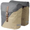 Image de Racktime heda 2.0 dubbele fietstas snapit 2.0 (racktime) sand/dust grey