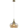 Image de Globo - hanglamp - AROLA - brons - glas - Ø 30cm - E27 - 30423023
