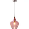 Image de Globo - hanglamp - PASO - roze - glas - Ø 20cm - E27 - 30620121