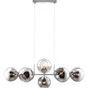 Image de Globo - hanglamp - PILAR - staal - glas - E27 - 31240802