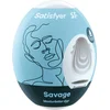 Image de Satisfyer Masturbator Egg, verschillende structuren, hydro-actief TPE, geen glijmiddel nodig, voor eenmalig gebruik