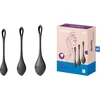 Image de Satisfyer, liefesballetjes, Yoni Balls 'Yoni Power 2', 22-73 g, 2-3 cm, set van 3, huidvriendelijke siliconen