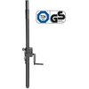 Image de Gravity SP 2472 B - Tussenpaal, M20 voet, met wind-up systeem - zwart