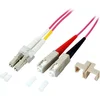 Image de EFB Elektronik LC-SC 50/125µ Glasvezel kabel 10 meter OM4 Roze