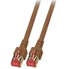 Image de CAT6 sFTP kabel 0.5 meter Bruin