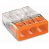 Image de Wago 2273-203 Oranje, Transparant Kabel splitter/combiner (100 stuks)