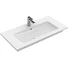 Image de Villeroy & Boch Venticello - Meubelwastafel 100x50 cm, met overloop, kraangat, CeramicPlus, alpine wit 4104ALR1