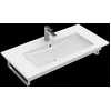 Image de Villeroy & Boch Venticello - Meubelwastafel 80x50 cm, met overloop, kraangat, CeramicPlus, alpine wit 41048LR1