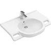Image de Villeroy & Boch ViCare - Vita wastafel 80x55 cm, met overloop, 1 kraangat, alpine wit 41208001