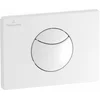 Image de Villeroy en boch Viconnect 2 knops bedieningsplaat wit