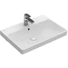 Image de Villeroy & Boch Avento - Meubelwastafel 65x47 cm, met overloop, kraangat, CeramicPlus, alpine wit 415865R1