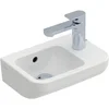 Image de Villeroy & Boch Architectura fontein - 36x26cm - 1 kraangat rechts - met overloop - ceramic wit