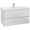Image de Villeroy & Boch Avento wastafelonderkast 967x520x447 met 2x lade crystal white