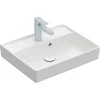 Image de Villeroy & Boch Collaro - Fontein 50x40 cm, zonder overloop, 1 kraangat, CeramicPlus, alpine wit 433451R1