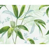 Image de TAKKEN EN BLADEREN BEHANG | Botanisch - groen wit blauw - "Architects Paper" A.S. Création Jungle Chic