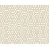 Image de GRAFISCH BEHANG | Retro - goud wit grijs - "Architects Paper" A.S. Création Jungle Chic