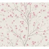 Image de CHINESE STIJL BLOEMEN BEHANG | Botanisch - bruin roze wit - A.S. Création Metropolitan Stories 2