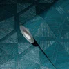 Image de GEOMETRISCH BEHANG | Grafisch - waterblauw koper - A.S. Création My Home My Spa