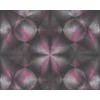 Image de GRAFISCH 3D BEHANG | Caleidoscoopeffect - roodachtig paars zwart roze grijs - A.S. Création My Home My Spa