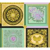 Image de "MEDUSA HOOFD" SATIJN GLANZEND BAROK BEHANG | Design - munt lila zwart goud groen - A.S. Création Versace 5