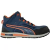Image de Puma Safety Crosstwist Mid S3 633140 - Blauw/Oranje - 39