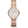 Image de Fossil Virginia ES3284 Dameshorloge 30 mm - Rosékleurig