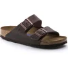 Image de Birkenstock Arizona Slippers Habana Regular-fit | Bruin | Nubuck | Maat 43 | 452761