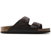 Image de Birkenstock Arizona Slippers Habana Regular-fit | Bruin | Nubuck | Maat 44 | 452761