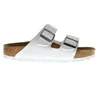Image de Birkenstock Arizona BS Slippers - White - Narrow Fit - Maat 36 - Unisex