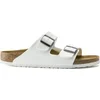 Image de Birkenstock Arizona BS Slippers - White - Narrow Fit - Maat 38 - Unisex