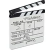 Image de filmklapper - hout - 26 x 30 cm - filmklap - Hollywood decoratie - wit