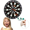 Image de Dartbord 42 cm - soft-darts - 6 kunststof pijlen