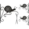 Image de 3x muurhaak in set - haak voor planten - wandhaak - decoratief - slak